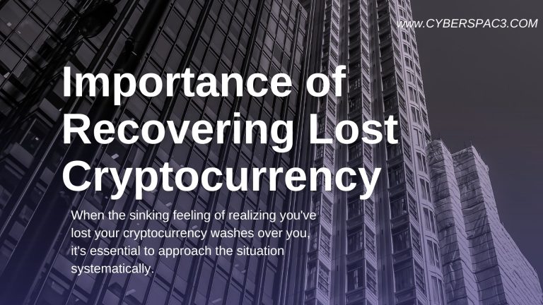 Understanding the Importance of Recovering Lost Cryptocurrency