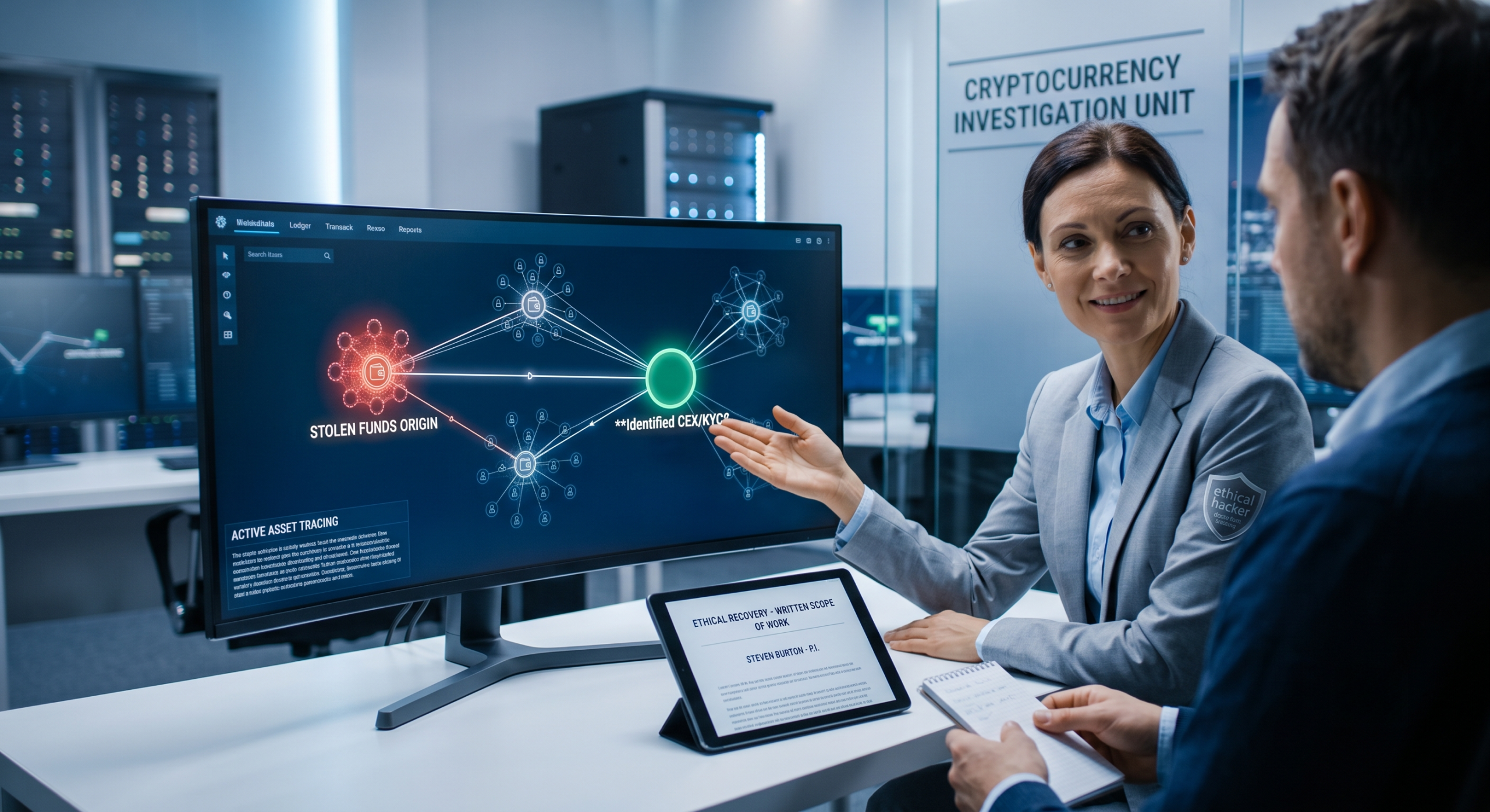 Hire a Hacker to Recover Stolen Crypto