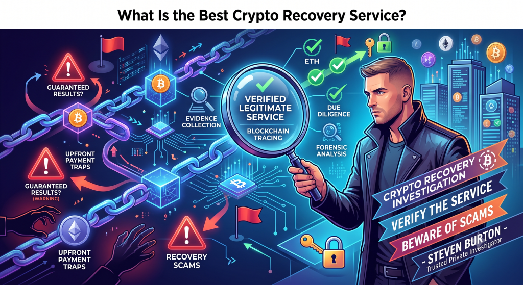 What Is the Best Crypto Recovery Service? An Investigator’s Guide